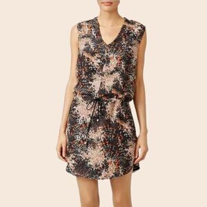 Karen Zambos Abstract Colton Shirt Dress Size Small/ Petite